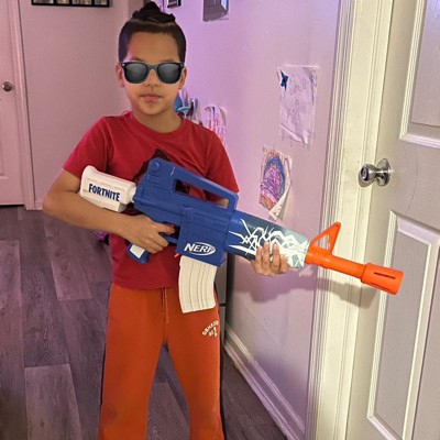 Nerf Fortnite Storm Scout, Blaster avec viseur Nerf, Chargeur à 6  fléchettes, 6 fléchettes Nerf Elite, mécanisme à verrou