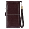 Women’s Wallet Leather Wristlet – RFID Blocking Large Capacity Credit Card Holder with Zipper Pocket, Multiple Compartments & Phone Slot - 4 of 4