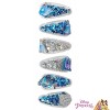 Disney Cinderella 6-Pack Girls Snap Hair Clips – Disney Princess Confetti Hair Clips  – Ages 3+ - 2 of 4