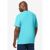 KingSize Men's Big & Tall No Sweat Crewneck Tee - 3 of 4