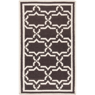 Dhurries DHU545 Hand Woven Flat Weave Indoor Rugs - Safavieh