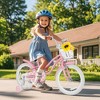 Costway 18'' Kids Bike Toddler Bicycle with Training Wheel Kickstand for 4-8 Years Old Purple/Pink/Turquoise/Blue/Beige/Green - 2 of 4