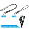 Unique Bargains Whistle Badge Holder Wrist Lanyard with Sling Clip 2 Pcs - 3 of 4