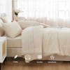 BAGOKIE 7 Pieces Tufted Bed in a Bag Comforter Set for All Season - 4 of 4