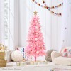 Best Choice Products Prelit Colored Christmas Tree, 4ft Artificial Tree Holiday Decor w/ LED Lights - 2 of 4