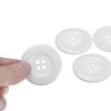 Unique Bargains Resin Round Flat 4-Hole DIY Craft Sewing Buttons 60L 1.5" 10 Pcs - 4 of 4