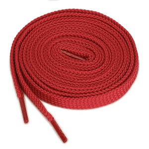 INSPIRE CHIC Double Layer Hollow Thick Flat Shoelaces 2 Pairs - 1 of 4