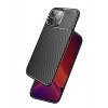 SAHARA - Anti-Slip Carbon Series Slim Case for iPhone 13 Pro Max - Black - 2 of 4
