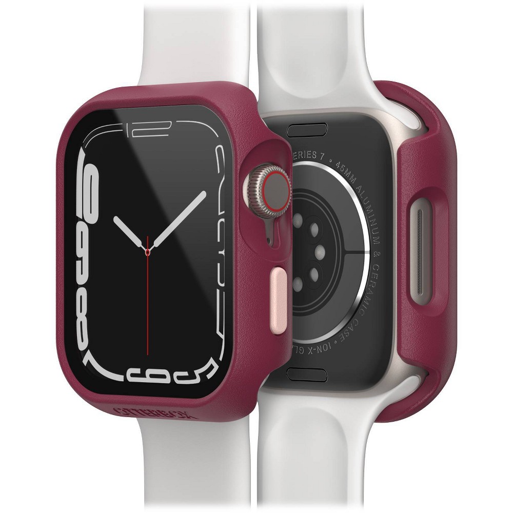 OtterBox Apple Watch Series 9/8/7 45mm Eclipse Bumper with Screen Protection Case - Foxberry Pink