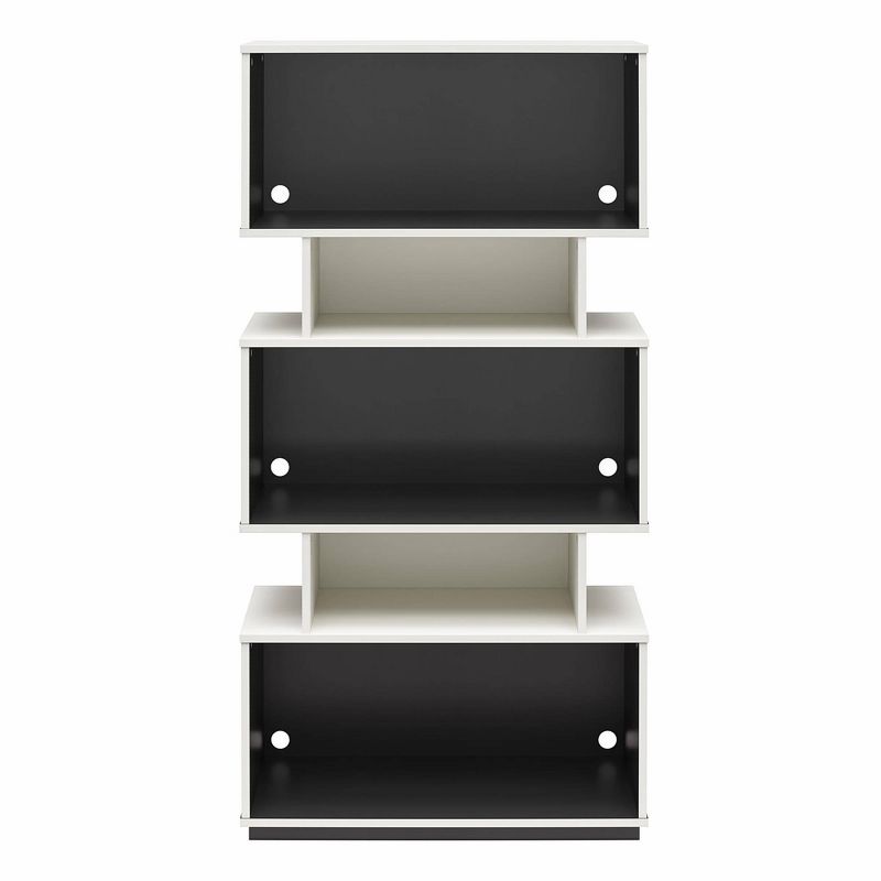 61.89&#34; Shadow Gaming Storage Unit Bookcase White/Matte Black - NTENSE, 1 of 11