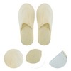 Unique Bargains Coral Fleece Disposable Slippers 1 Pair - 3 of 4