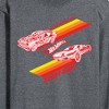 Men's - Hot Wheels - Valentine's You Make My Heart Race Long Sleeve Graphic T-Shirt - 2 of 4