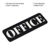 Unique Bargains Acrylic Self-Adhesive Waterproof Decor Business Office Sign - 4 of 4