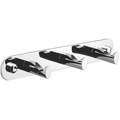 KubeBath Aqua Rondo by KubeBath Robe Hook With 3 Hooks