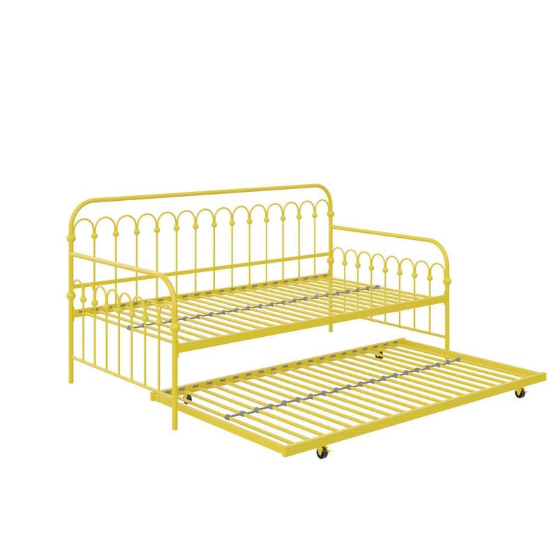 Bright Pop Metal Daybed with Roll Out Trundle - Novogratz, 1 of 12