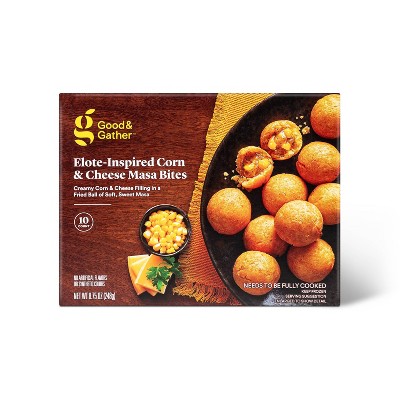 Frozen Elote Inspired Corn &#38; Cheese Masa Bites - 8.75oz/10ct - Good &#38; Gather&#8482;_1