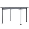 Outsunny Retractable Pergola Canopy, UV Protection & Sun Shade for Garden, Grill, Patio, Backyard - 4 of 4