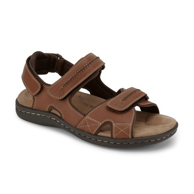 Dockers Mens Newpage Outdoor Sport Sandal Shoe, Rust, Size 8 : Target