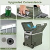 Costway 12 Volt Car Refrigerator 37/53 QT Portable Car Fridge with -4℉~68℉ Adjustable Range - 4 of 4