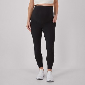 Hanes Maternity Women's Stretch & Recover 7/8 Leggings, 25" Inseam - 1 of 4