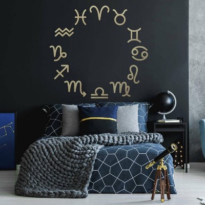 Metallic Zodiac Peel and Stick Giant Wall Decal - RoomMates