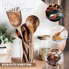 Attop 5-Pieces Wooden Kitchen Utensils Set ¨C for Home/Restaurant, Odor-Free, Heat & Rot Resistant - 2 of 4