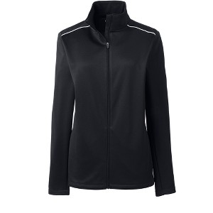 Lands' End School Uniform Women's Active Track Jacket - 1 of 4