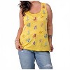 Women's Wo's Linen Jersey Embroidered Tank - PAPARAZZI - 2 of 2