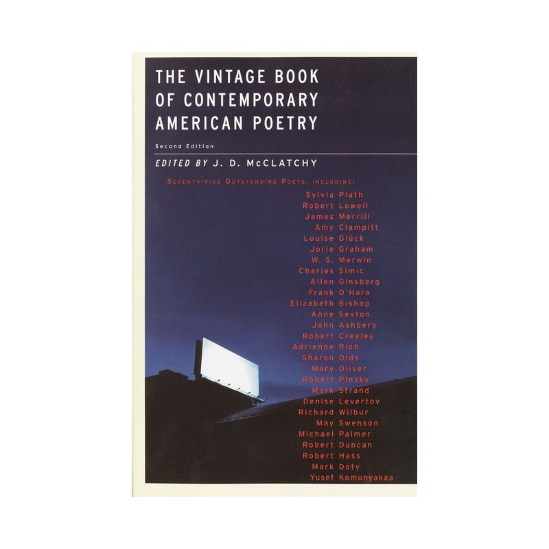 The Vintage Book of Contemporary American Poetry - 2nd Edition by  J D McClatchy (Paperback), 1 of 2