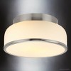 Urban Ambiance Luxury Modern Indoor Ceiling Light,  5-1/8''H x 11-1/4"W x 11-1/4''D,  Brushed Nickel Finish, UHP4770 - 4 of 4