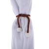 Unique Bargains Magnetic Buckle Small Faux Pearl Curtain Tie Polyester Rare Earth Magnet 2 Pcs - 4 of 4