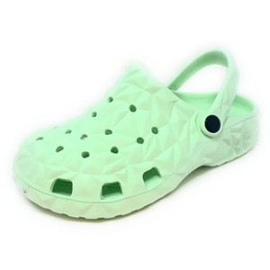 JEFFRICO Womens Clogs Breathable Lightweight Slip On Clogs Comfort Garden Shoes Diamond - 1 of 4