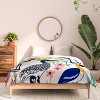 Deny Designs 3pc Full/Queen 83 Oranges The Aviary Almanac Comforter and Sham Set - 3 of 4