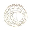 Cheung's Denine Large Gold Abstract Round Wall Art - 3 of 4