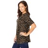 Jessica London Stretch Knit Cutout Swing Tunic - 4 of 4