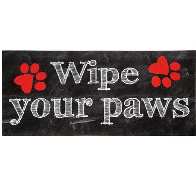 Evergreen Flag Wipe Your Paws Sassafras Switch Mat