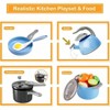 105Pcs Kitchen Toy, PretendCooking Set, Play Pots, Pans, Utensils, Play Food, Learning Gift - 4 of 4