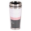 Dicksons SSMUG-370 I Choose You Mom White, Black, And Pastel Pink 16 Ounce Stainless Steel Travel Mug Tumbler With Screw On Sliding Lid - 2 of 2