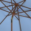 Cannes 9Ft Wooden Umbrella - PAT8009 - Safavieh - 3 of 4