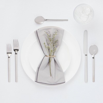 Squared Straight Flatware Set - Room Essentials™