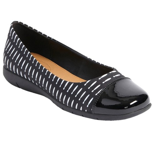 Women's Corinna Ballet Flats - A New Day™ Black 8 : Target