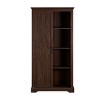 Tall Storage Cabinet With Adjustable Shelves, Farmhouse Barn Door Design Large Storage, Wooden Storage Cabinet For 74 Inch Height-Cuddlewood - 3 of 4