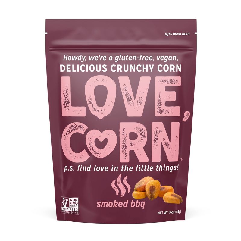 Love Corn BBQ LOVE CORN 1.6oz, 1 of 9