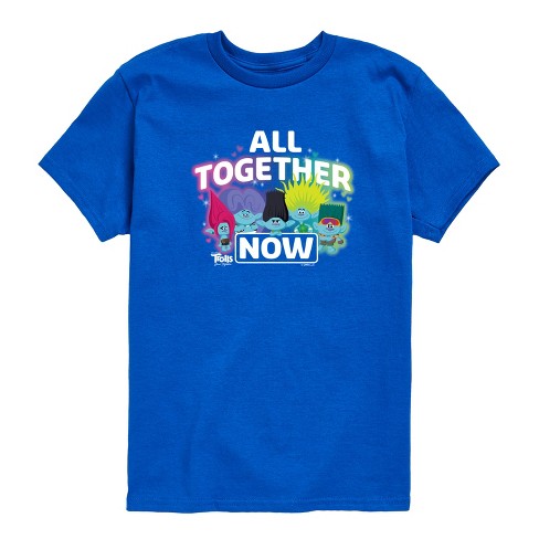 Trolls All Together Now Branch And Brothers Short Sleeve Graphic T ...