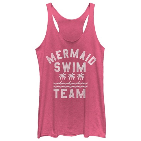 Women's Lost Gods Mermaid Swim Team Racerback Tank Top : Target