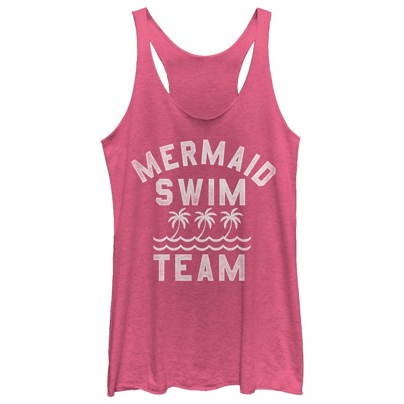 Women's Lost Gods Mermaid Swim Team Racerback Tank Top, 1 of 4
