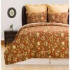 C&F Home Estelle Fall Floral Cotton Quilt Set  - Reversible and Machine Washable - 4 of 4