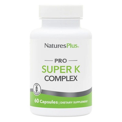 Pro Super K Complex by Nature's Plus  -  60 Capsule