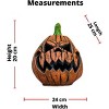 Ghoulish Productions Jack O'Lantern Pumpkin Decorative. Pumpkin Latex Decorations for Home, Halloween Pumpkin Decorations. Pumpkins Line - 2 of 4