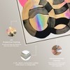 Art Remedy Everyone Hugged Retro Abstract Wall Art Framed - 4 of 4
